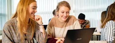 Studenten pabo lerarenopleiding basisonderwijs van de Marnix Academie