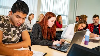 Studenten pabo lerarenopleiding basisonderwijs van de Marnix Academie