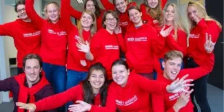Studenten van de Marnix Academie heten je welkom