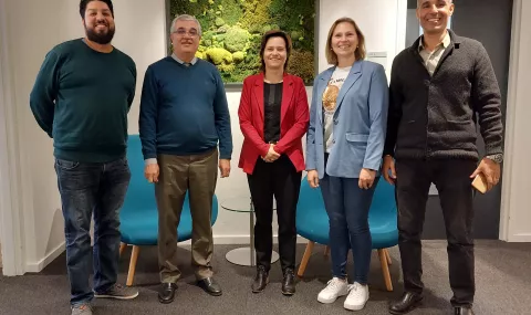 Marokkaanse collega's op bezoek op de Marnix Academie