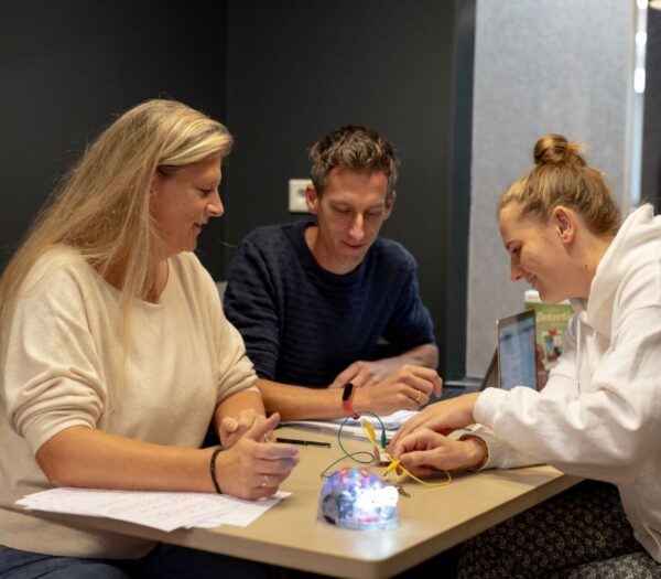 studenten werken samen